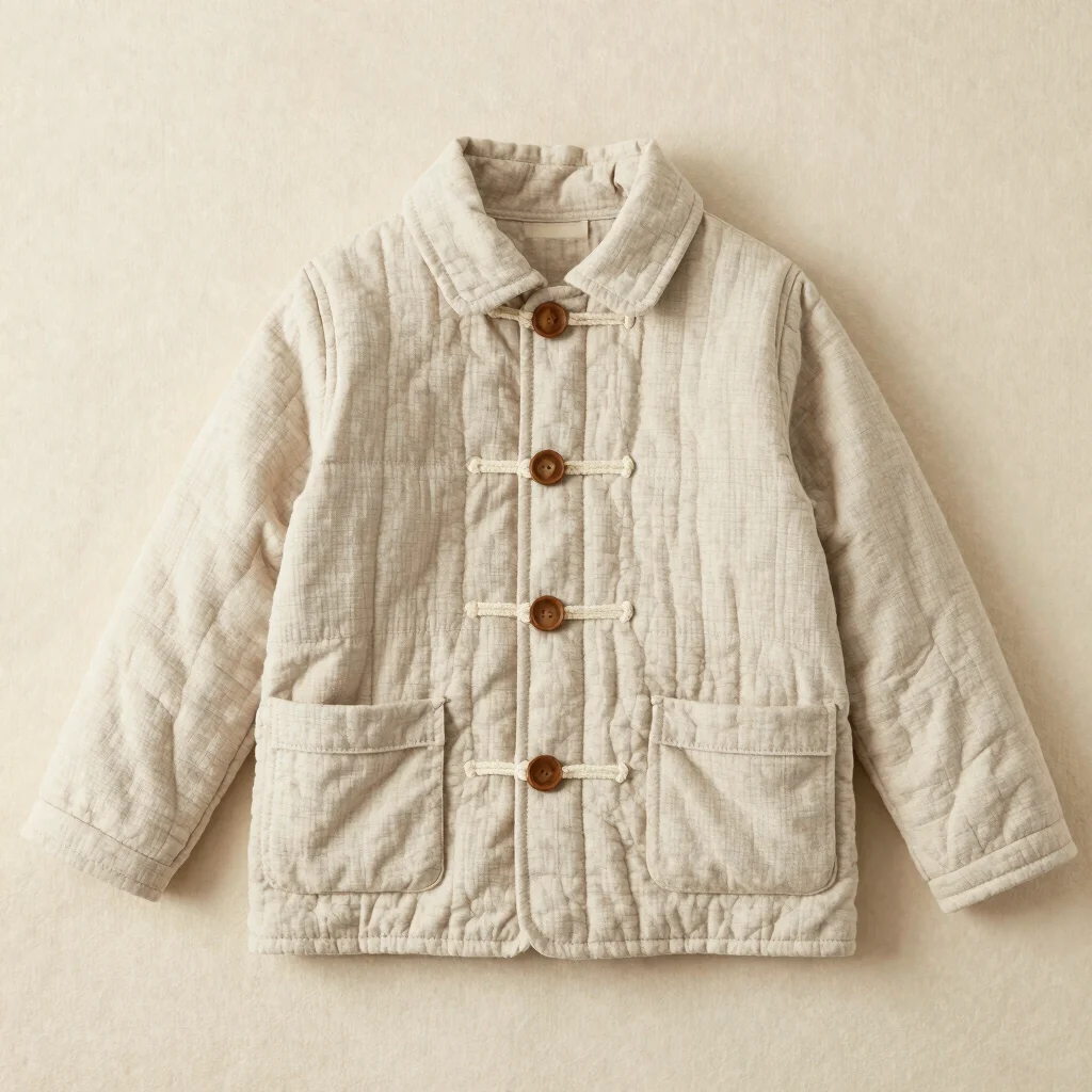 Quilted Cotton Muslin Jacket