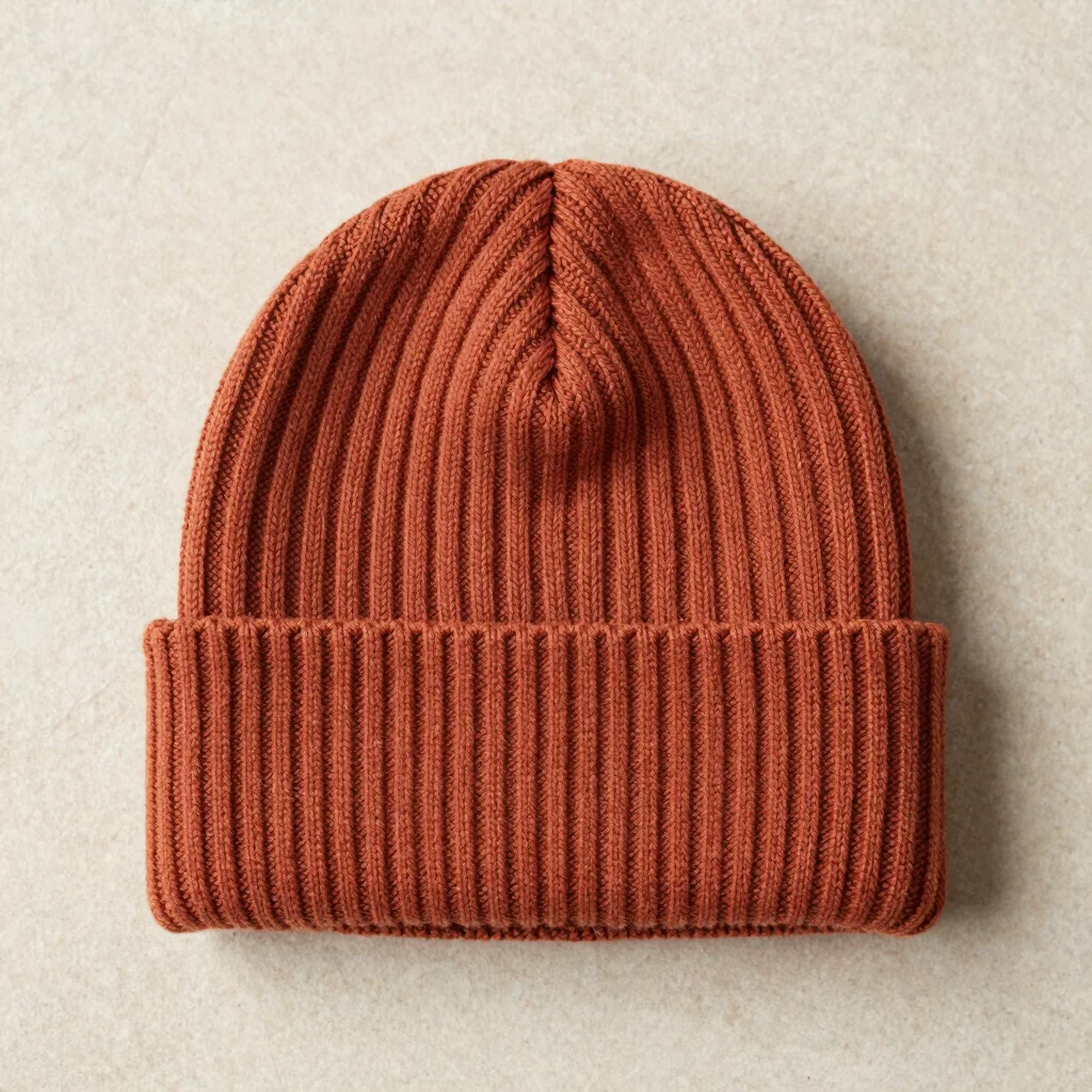Soft Merino Ribbed Beanie
